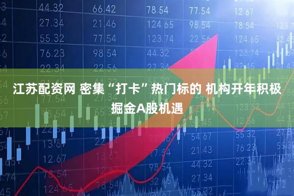 江苏配资网 密集“打卡”热门标的 机构开年积极掘金A股机遇