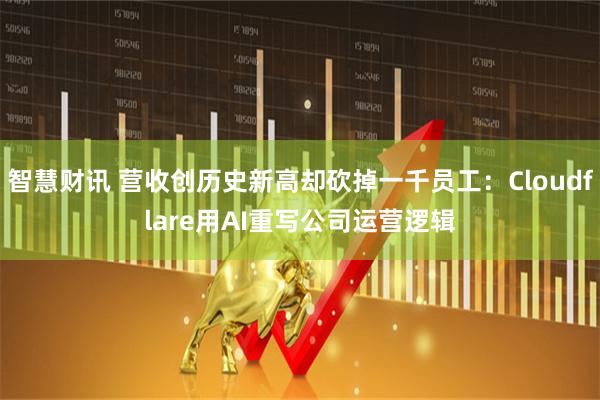 智慧财讯 营收创历史新高却砍掉一千员工：Cloudflare用AI重写公司运营逻辑